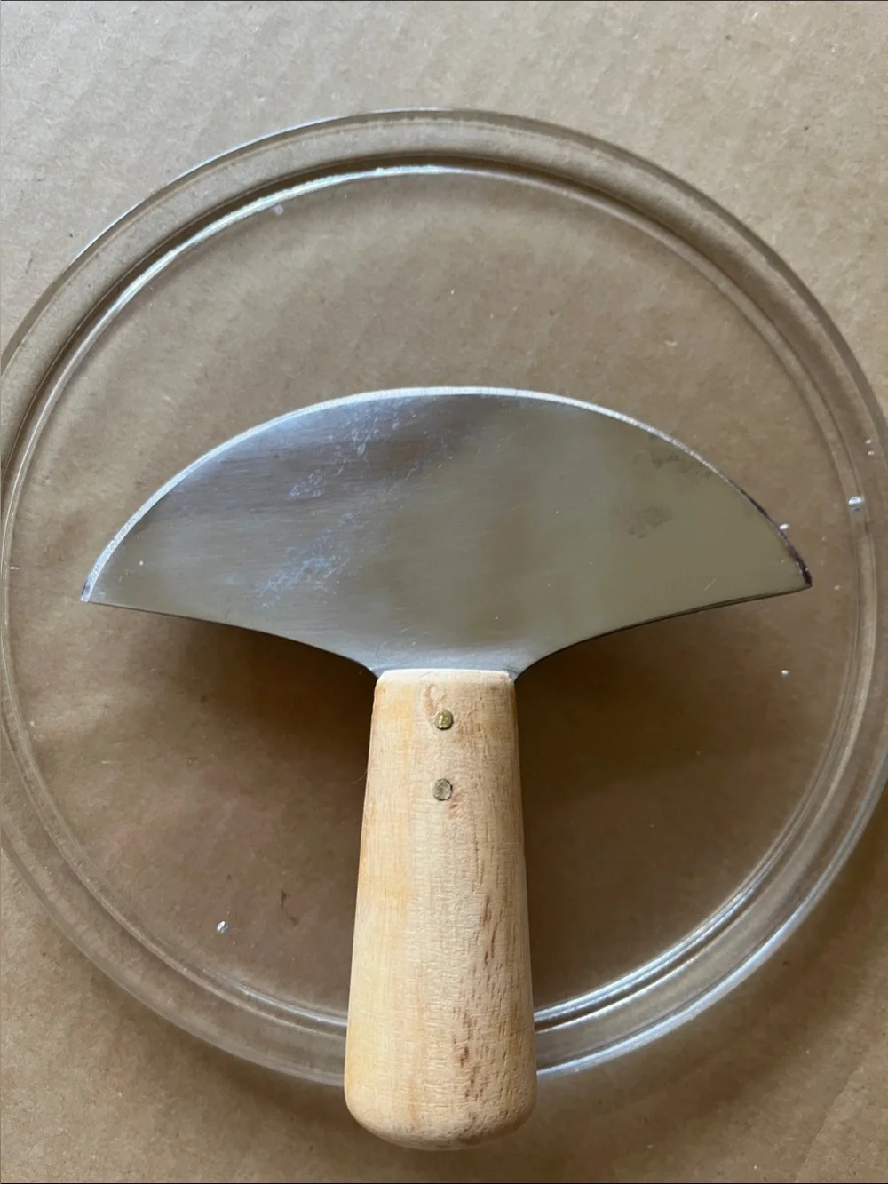 Mikasa Cheeseboard Glass Inset cheese knife